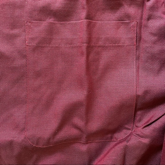 Red Button Down Shirt - Picture 3 of 5